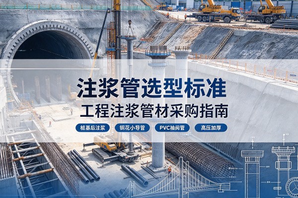 临清注浆管选型标准
